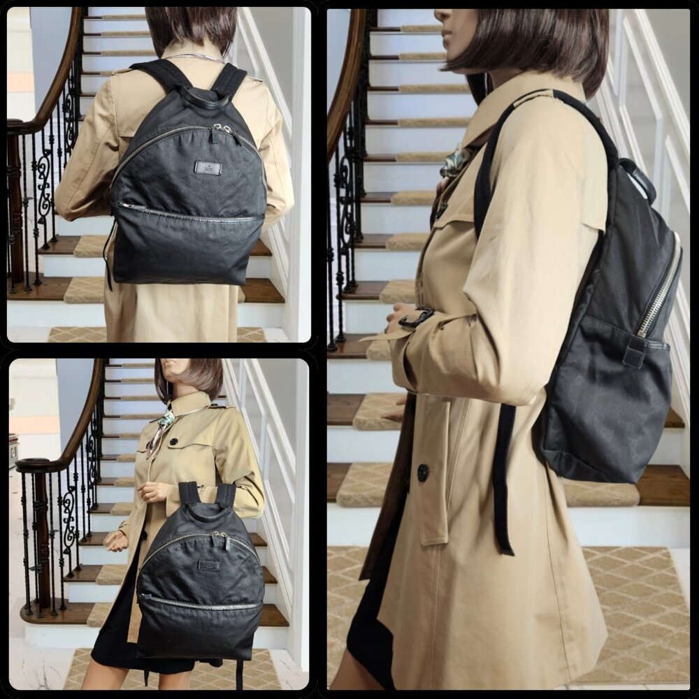 Gucci  Black Nylon backpack/rucksack - Picture 17 of 17